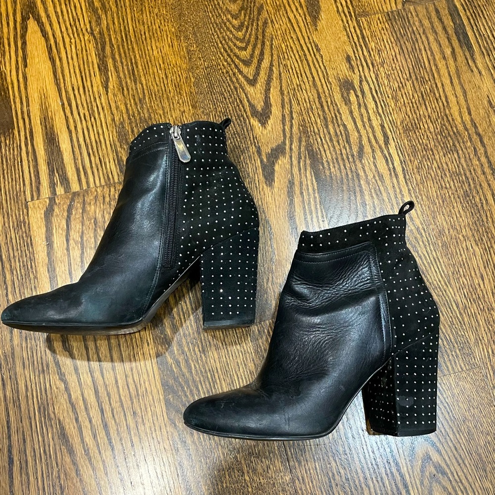 Guess booties with studs. Size 9